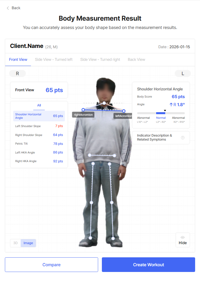 Result report - example
