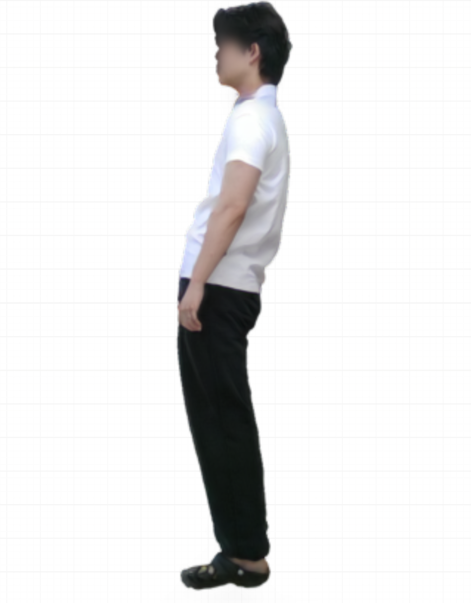 측면에서 보는 스웨이백 체형(feat. 바디닷 피트니스)