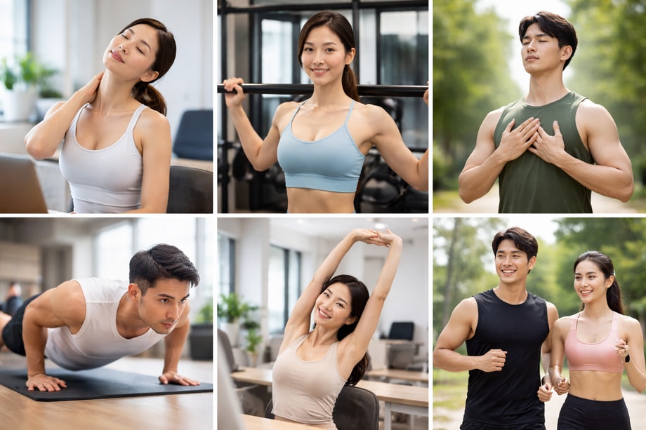 바른 자세로 인한 삶의 질 향상