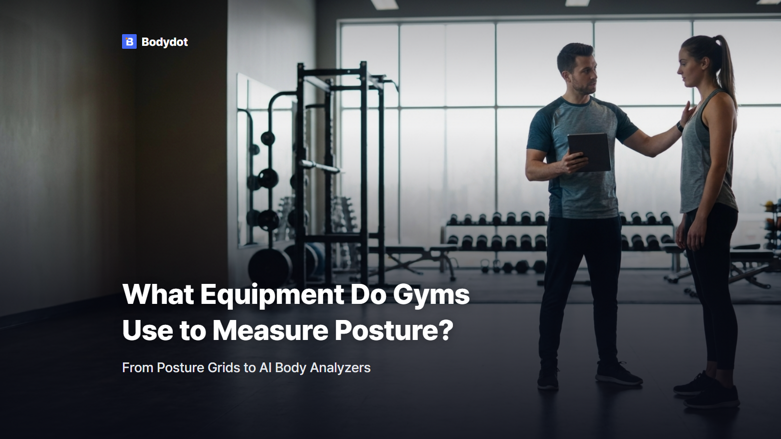What equipment do gyms use to measure posture