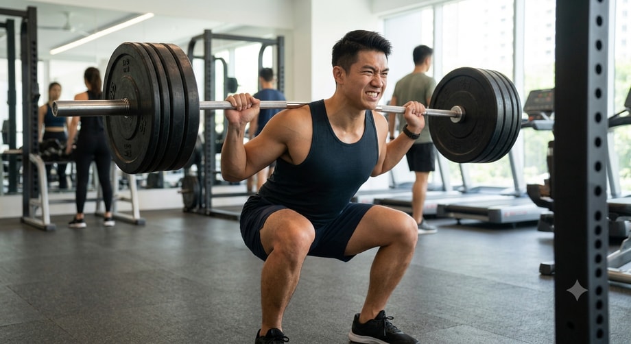 Heavy-load squats