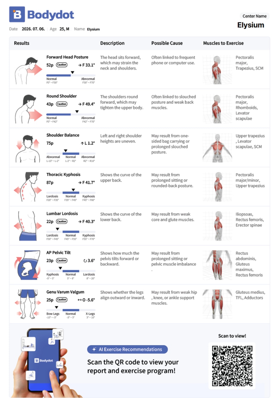 BodyDot Report
