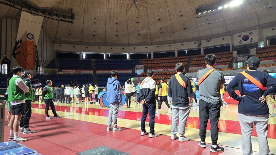 스포츠강사 보수 교육 진행 현장