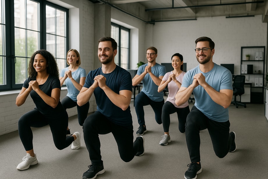 임직원 그룹 운동