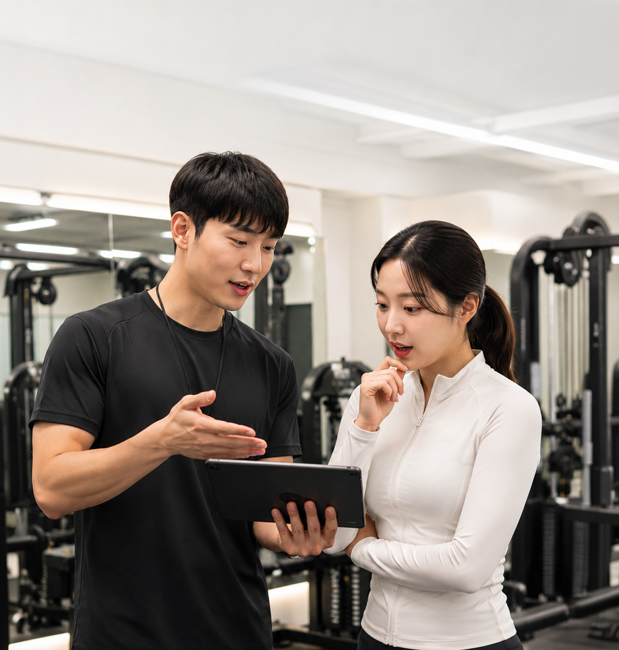 좋은 예 : 누구나 일관된 상담 도구를 갖고 상담을 진행