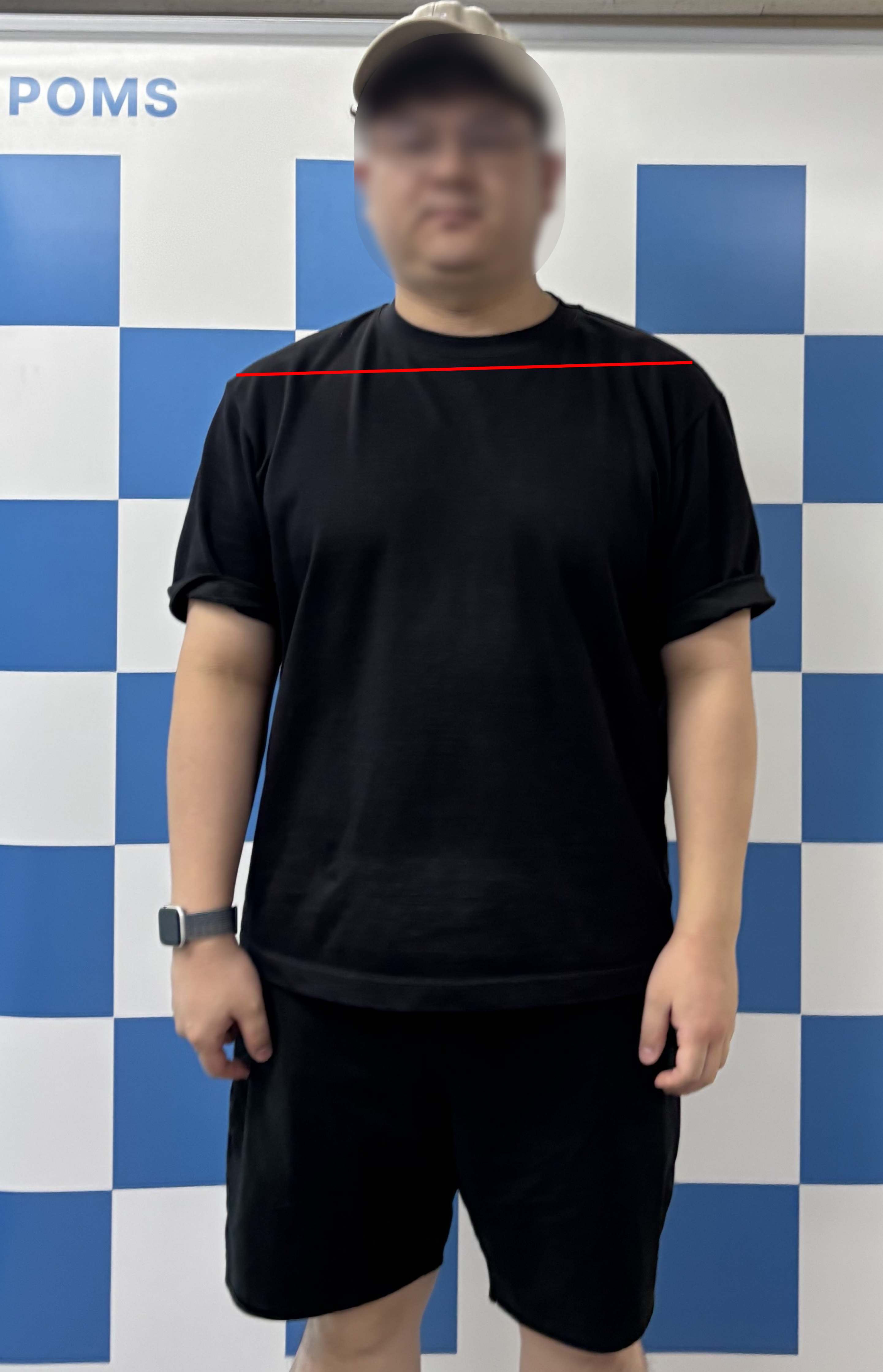 각도에 따라 달라지는 체형2