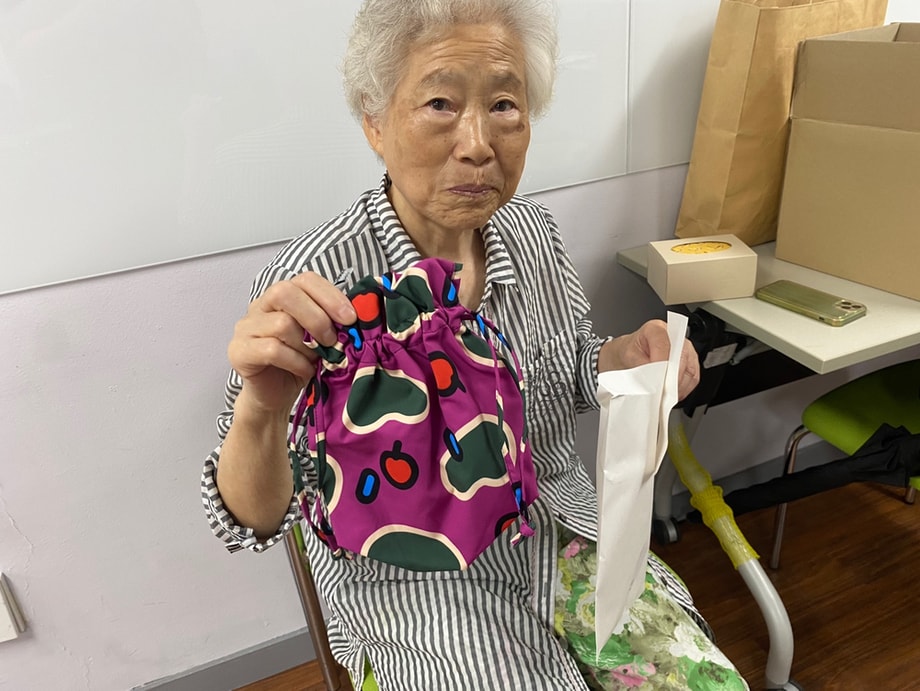 선물해드린 복주머니