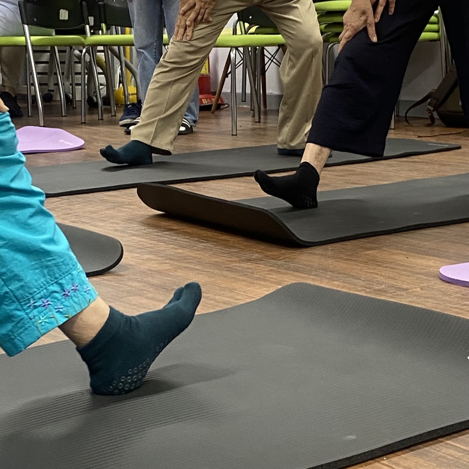 선물해드린 미끄럼 방지 양말